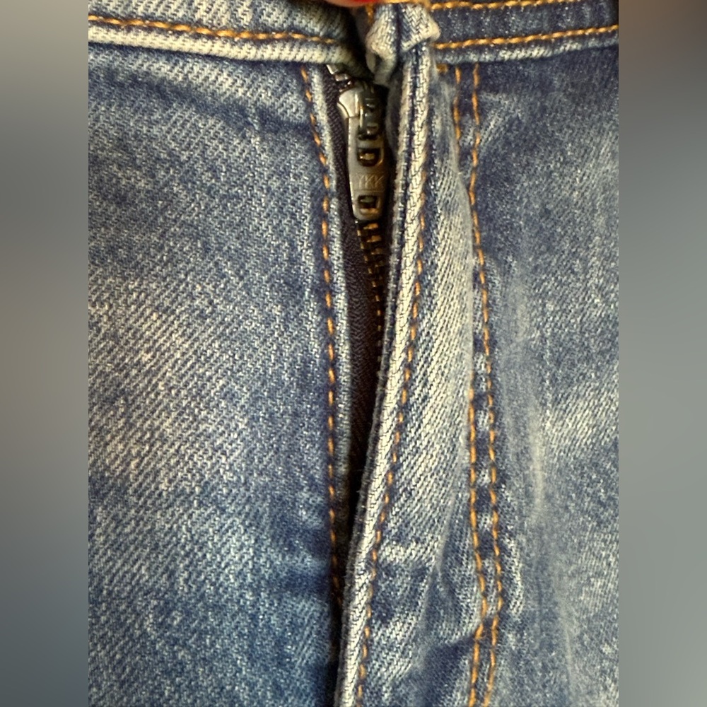 Pilcro & The Letterpress Embroidered Boyfriend Denim Jeans Size 28 - Picture 7 of 11
